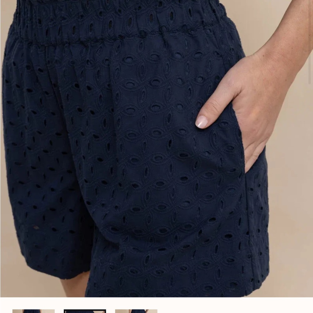 Southern Tide Elyse Eyelet shorts. NWT